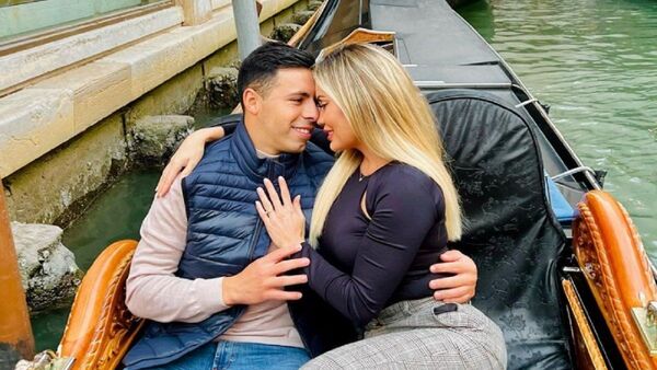 Blas Riveros le dijo a Dahiana Bresanovich: "Completas mi vida"