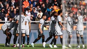 El París Saint-Germain sufre para ganar en Lorient