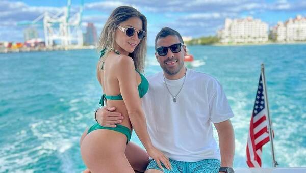 Crónica / Modelo paraguaya se casó en Miami