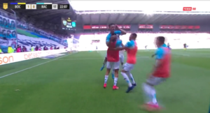 El golazo de Matías Rojas ante Boca Juniors en el duelo por el 'Trofeo de Campeones'
