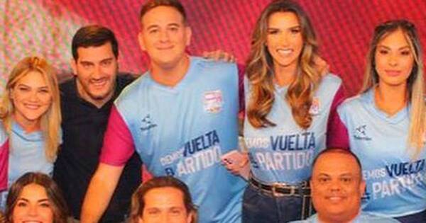 La Nación / Leah Ashmore, miss Universo Paraguay, mojó la camiseta en Teletón y fue parte de la selección