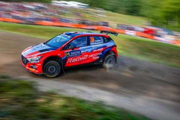 En Japón, última carrera de Fau Zaldívar en la WRC2 Junior, este año - ABC Motor 360 - ABC Color