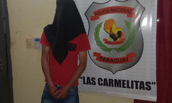 Detienen a presunto reducidor