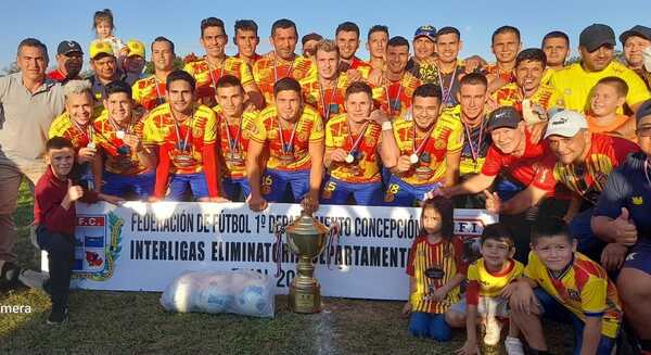 Horqueteña se consagra campeón departamental