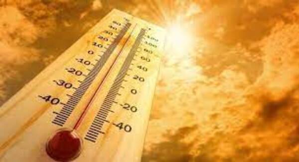 Temperatura en aumento y lluvias a partir del jueves