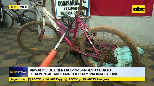 Privados de libertad por supuesto hurto - ABC Noticias - ABC Color
