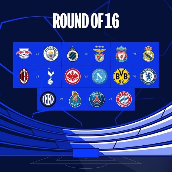 Champions League: Cruces infartantes en octavos - Radio Imperio