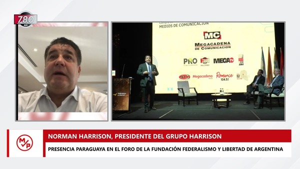 Presidente del Grupo Harrison destacó en foro internacional números macroeconómicos que hacen atractivo al país - Megacadena — Últimas Noticias de Paraguay