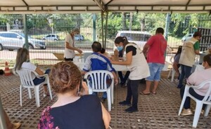 Desde hoy, ya no vacunan en el Parque Lineal