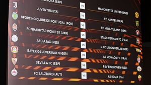 Europa League: Emparejamientos de dieciseisavos de final
