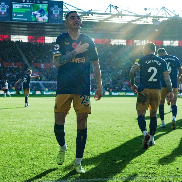 El Newcastle se dispara con gol de Almirón - El Independiente