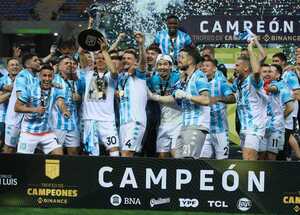 Matías Rojas es campeón con Racing - El Independiente
