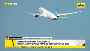 Air Europa suma frecuencia  - ABC Noticias - ABC Color