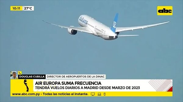 Air Europa suma frecuencia - ABC Noticias - ABC Color