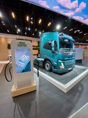 Volvo presentó el camión FM 100% Eléctrico en Fenatran 2022