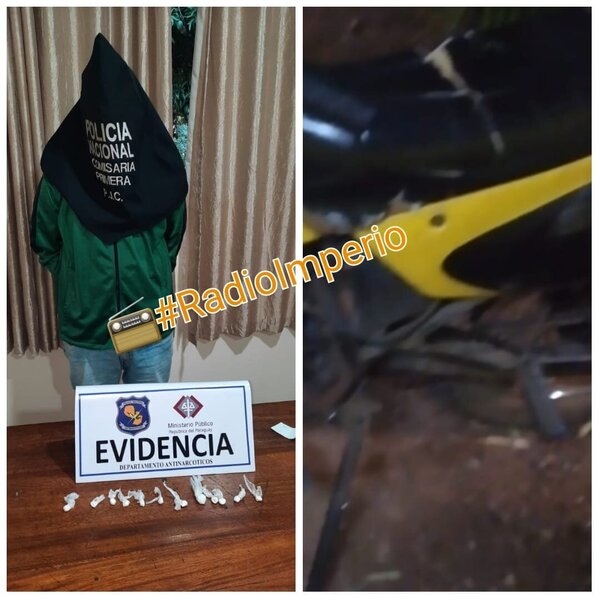Policía detuvo a adicto confeso que también se desempeña como microtraficante - Radio Imperio