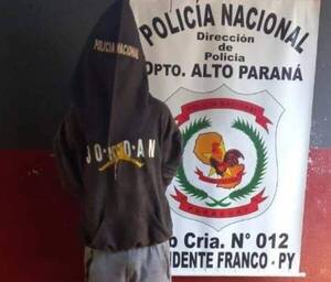 Crónica / Hijo alaha fue detenido tras "pelar" la casa de su papá