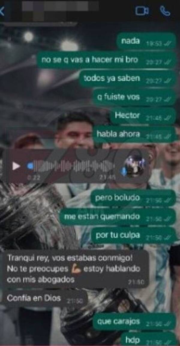 Crónica / Supuestos mensajes entre agresores: “Pero bol… me están quemando por tu culpa”
