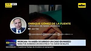 Morgan: ya había ocurrido un caso en marzo - ABC Noticias - ABC Color