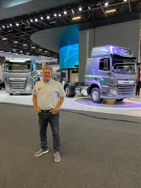 DAF presentó los nuevos camiones XF y CF Euro 6 en la Fenatran 2022