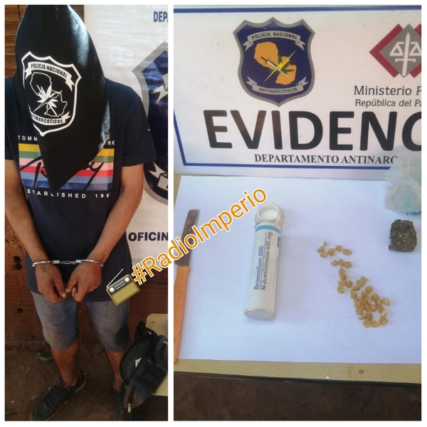 Antinarcóticos allana una boca de fumo en el barrio San Gerardo y detiene a un joven - Radio Imperio