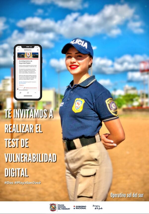 Implementan test para medir la vulnerabilidad digital en Encarnación | 1000 Noticias