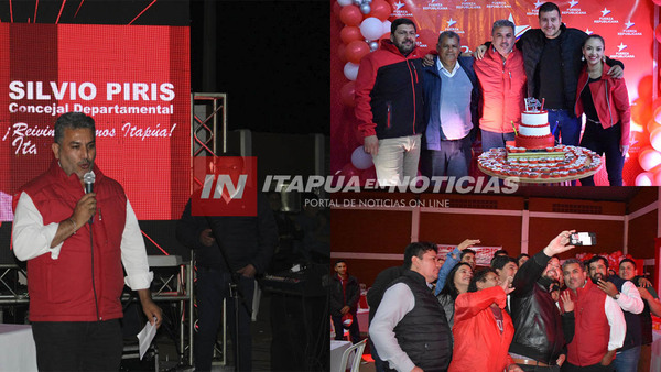 SILVIO PIRIS PRESENTÓ SU PRECANDIDATURA A CONCEJAL DEPARTAMENTAL