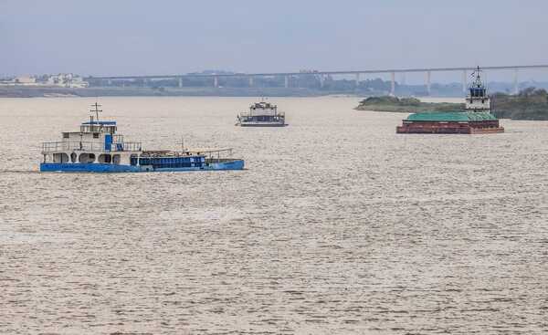 Río Paraguay continúa con tendencia ascendente - trece