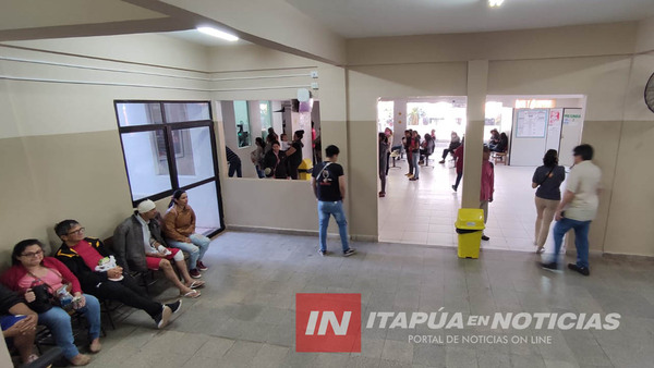 COLAPSO DE PACIENTES EN EL HOSPITAL REGIONAL DE ENCARNACIÓN DURANTE EL FIN DE SEMANA