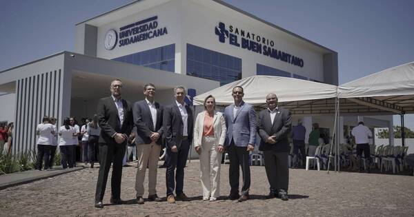 La Nación / Inauguraron el Sanatorio El Buen Samaritano en Katuete