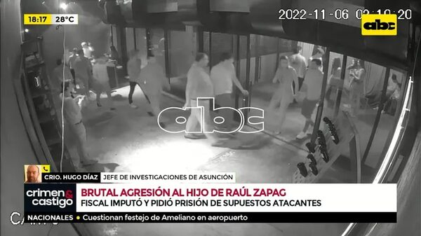 Jefe de investigación de Asunción habla sobre la agresión al hijo de Raúl Zapag - Crimen y castigo - ABC Color