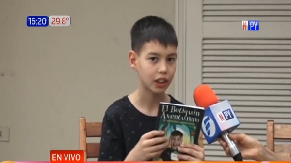 Pequeño escritor paraguayo con un best seller en plataforma digital - Paraguaype.com