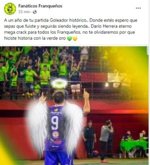 Aficionados del salonismo recuerdan a Darío Herrera a un año de su muerte