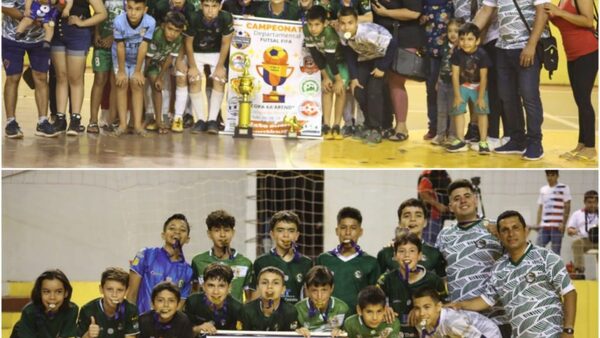 PARANAENSE LOGRÓ CAMPEONAR EN LA SUB 8 Y 12