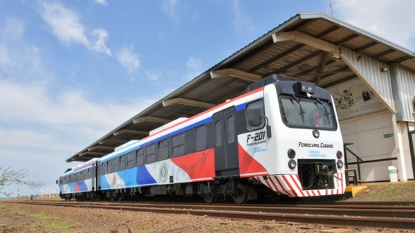 Por un paro en la Argentina, no funciona el tren internacional Posadas-Encarnación