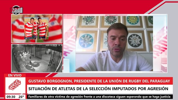 Unión de Rugby del Paraguay suspendió a imputados por la agresión a Benjamín Zapag - Megacadena — Últimas Noticias de Paraguay