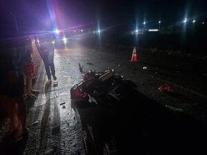 Motociclista muere en choque frontal en Tavapy, Alto Paraná - ABC en el Este - ABC Color