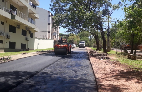 Reparan avenida Los Yerbales en CDE - Noticde.com