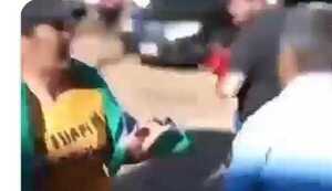 (VIDEO)Concejal de Ypacarai cae preso tras enfrentarse con la policía