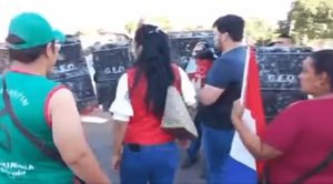 Represión contra un concejal durante manifestación – Prensa 5