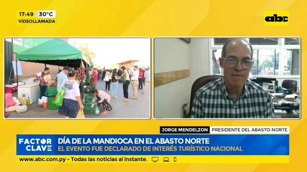 Día de la mandioca en el Abasto Norte - Factor Clave - ABC Color
