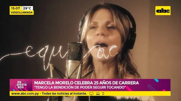 Marcela Morelo celebra 25 años de carrera - Ensiestados - ABC Color