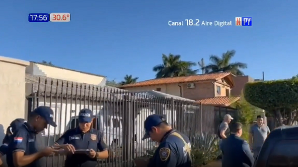 Allanan vivienda de supuestos agresores de Benjamín Zapag - Noticias Paraguay
