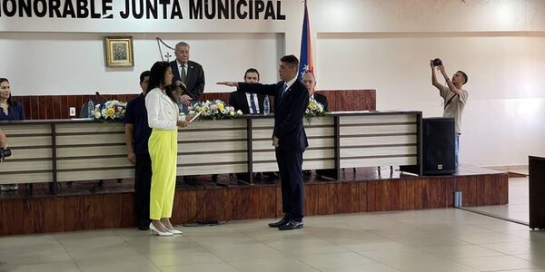 Jura nuevo intendente de Pedro Juan Caballero - ADN Digital