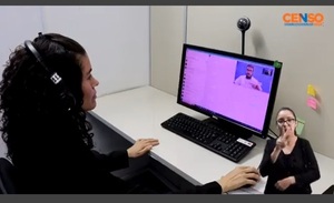 Personas con discapacidad auditiva serán censadas a través de videollamada - ADN Digital