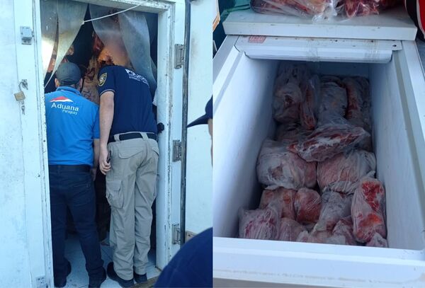 Incautaron 2500 kilos de carne presuntamente de contrabando en Villeta - Megacadena — Últimas Noticias de Paraguay