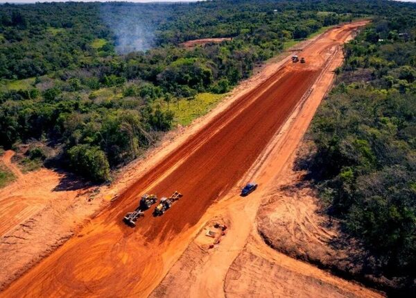 Tras frenarse destrucción de manantiales, avanza la circunvalación de la ruta PY02 en Itacurubí - Economía - ABC Color