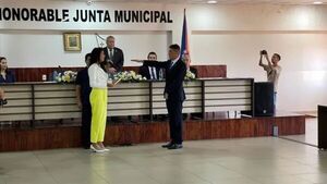 Asume nuevo intendente de Pedro Juan Caballero Ronald Acevedo