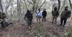 La Nación / Otro día de búsqueda infructuosa de los restos de Edelio Morínigo en Arroyito