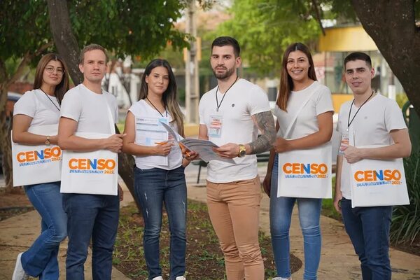 Censo 2022: todo listo para que censistas comiencen a visitar casas a las 07:00 - Nacionales - ABC Color